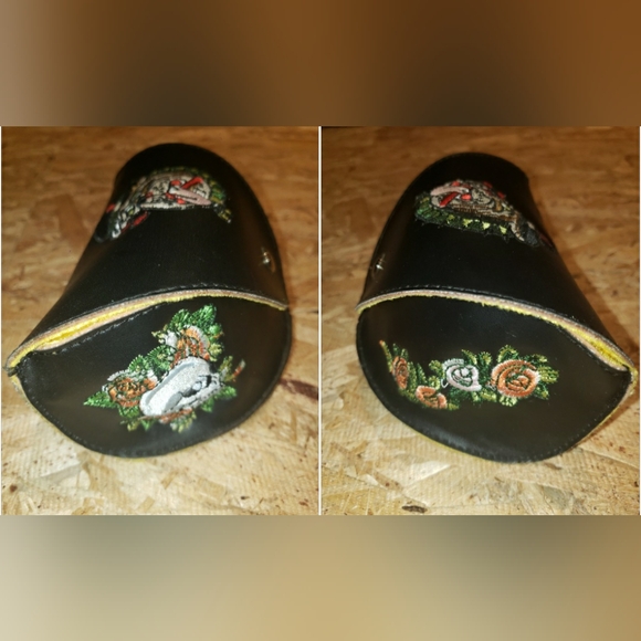 Ed Hardy BULLDOG Sunglasses Leather Case - Picture 10 of 10